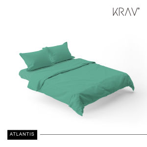 Krav Ideas Sprei Spray 1 Set Polos Micro Krav Ideas Single Double Queen King Super King Banyak Warna