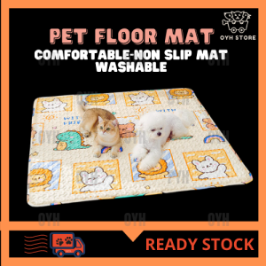Local Delivery-Pet Non-Slip Floor Mat Carpet Dog Cat Rabbit Cage Mat Sleeping Mat