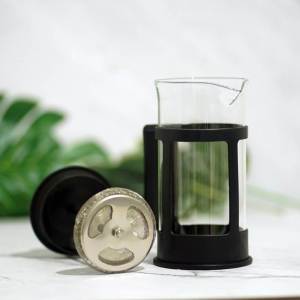 Gelas Saringan Kopi Teh Frech Press Coffee Maker Glass Caffetiere