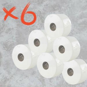 3PLY JUMBO TOILET ROLL TISSUE PAPER | TOILET PAPER ROLL | BATHROOM TISSUE | INDIVIDUAL PACKAGING (MP24)