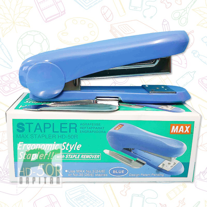 MAX STAPLER WITH STAPLE REMOVER HD-50R HIGH QUALITY | Lazada PH