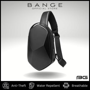 7213 BANGE Premium Quality Bag Crossbody Bag Anti Theft YKK Zipper Water Repellent Fabric Tablet Bag Travel Office School Work Daily Bag Chest bag Shoulder bag