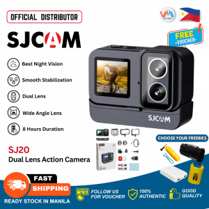 Orig SJCAM SJ20 Dual Lens Action Camera 4K Resolution Video 6 Axis Gyroscope Stabilization Wifi 16ft Waterproof