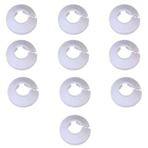 10pcs tản nhiệt ống rosettes sưởi ấm Ống rosettes tản nhiệt ống bao gồm cho mịn sàn thay đổi & bụi bảo vệ