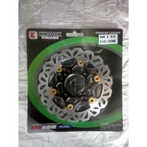 PIRINGAN CAKRAM BELAKANG Brake Standar 200mm Mio Piringan Disk Model PSM Mio Sporty Fino 115 Xride 115 Soul Lama 4 Lubang /Knox Racing Piringan Karbon M I Size:200MM