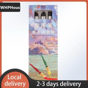 [COD] WHPHous Ship within 24 hours 1 3Pcs Reusable Drawing Art Blenders Blending Sponge Pen Pastel Blending Tool For Oil Painting Washable Sketch Rubbing Brush