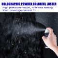 Jaysuing Shiny Glitter Spray Party Club Date New Year Festival Attractive Shining Body Glitter Spray Sparkly Shimmery Glitter Spray For Clothes Glow Long Lasting Powder Sprays Glitter For Hair And Body Makeup Powder Clavicle High-gloss Airspray(60ml). 