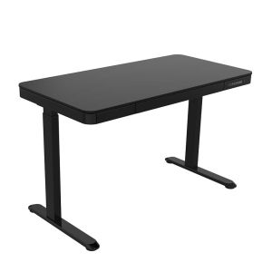 Loctek ET119W-C HEIGHT ADJUSTABLE STANDING TABLE DESK WITH DRAWER & CHARGING PORTS