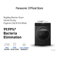 Panasonic Care+ Edition 9kg/6kg Front Load Washer Dryer NA-S96FR1BSG with Blue Ag+. 