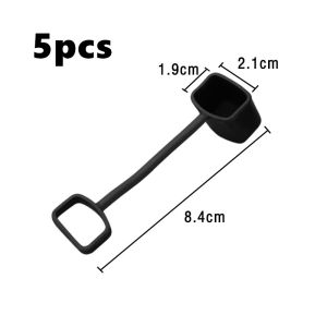 5Pcs 10Cc Syrup Pump Liquid Dispenser For Juice Milk Tea Coffee Shop Bottle Use