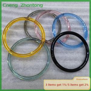 Cneng Making Shopping Tote Parts Handles Round Plastic Purse Handle 8.9cm Replacement DIY Handbag Accessories