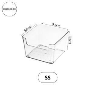 [BUY 1 GET 1 FREE] Drawer Organizer Tray Make Up Stationery Organizer Kitchen Utensils Sorting Transparent Acrylic Storage Box Drawer Divider Drawer Organizer