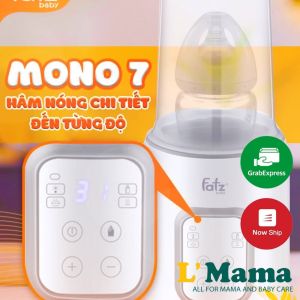 Máy Hâm Sữa Và Tiệt Trùng Điên Tử - Mono 7 - Fatzbaby FB3010TN Bảo Hành Chính Hãng 12 Tháng