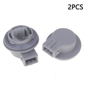 LEI 2ชิ้นปลั๊กไฟเบรกสำหรับขั้วต่อยานยนต์ขั้วต่อหลอดไฟ P21W ตัวยึดหลอดไฟฮาโลเจนอุปกรณ์เสริม2Pin