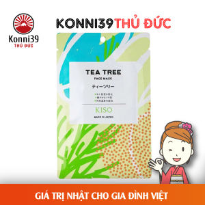 TÚI 1 MIẾNG MẶT NẠ TRÀM TRÀ KISO NHẬT BẢN