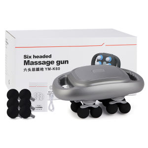 【Local Delivery】12-Head Fascia Gun High-Frequency Body Massage Device Back Waist Massager Neck Shoulder Massager Muscle Highly Effective Relaxation