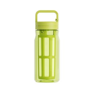 DAMONJ Tritan Cold Brew Coffee Maker 600/800 ML Transparent Tea-Water Separator Cup Portable with Mesh Filter Cold Brew Cup Travel