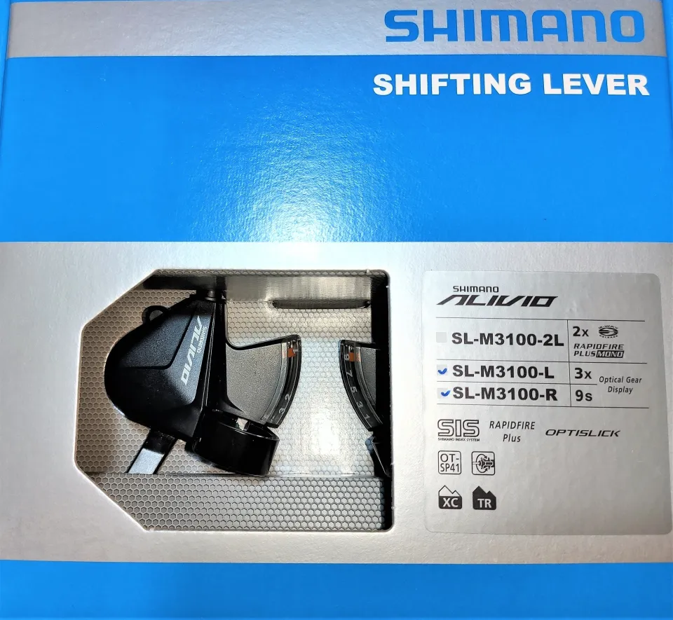 SHIMANO Alivio M3100 Shifter Shifting Lever Left Right Rapid Fire 2x9 OR 3x9 Speed Clamp Type MTB Bike Parts Lazada PH