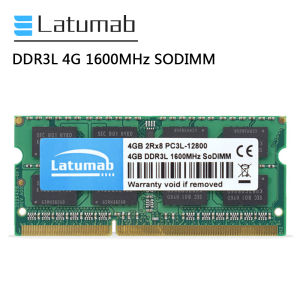Latumab DDR3L RAM 4GB 1600MHzหน่วยความจำแล็ปท็อปPC3L-12800 SODIMMหน่วยความจำ204Pin 1.35V RAM DDR3Lโมดูลหน่วยความจำโน๊ตบุ๊ค