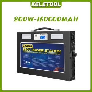 Outdoor Power Station 1200W 220V AC Output Solar Rechargeable Backup Power Bank for home blackout