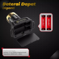 Senter Kepala BAHAN PREMIUM Super Terang 90 Watt Lensa Teleskop Zoom In-Out Tahan 24 Jam Baterai Jumbo Bisa Diganti AOKI AK-3655A PRO IRON EDGE - Headlamp Led Laser Cahaya Putih Super Terang ~FSS. 