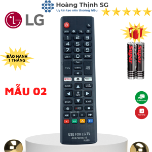 Remote điều khiển tivi LG SMART 2018 điều khiển TV LG các dòng Led / LCD - Tặng kèm pin