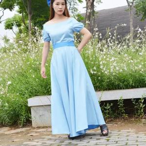 Peter Pan the little flying boy PeterPan Wendy long dress Rachel cos Cosplay of 2D anime characters cosplay