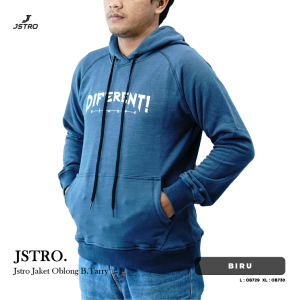 Jstro Hoodie Terry Door Biru 1