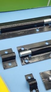 Nexlent 2Pcs Easy-Install Barrel Bolt Lock - Durable Iron Slide Latch For Doors Cabinets & More