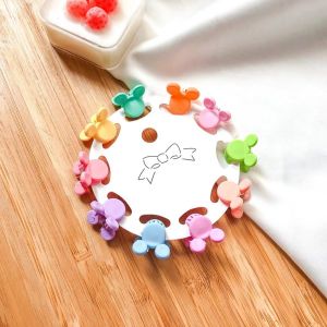 Cute Mini Colorful Hair Clips Kids Accessories Jepit Rambut Mini Warna Warni Aksesoris Rambut Anak [10 PCS[