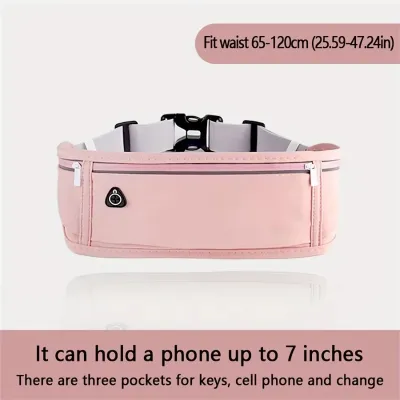 Women Sports Running Phone Bag Women Waist Belt Bag Mini Belt Bag For Fitness Marathon Sports