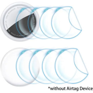 Waterproof Airtag Silicone Case for Airtag Sticker Anti-Scratch Air Tag Holder Skin Cover Accessories Compatible with AirTag Hidden Silicone