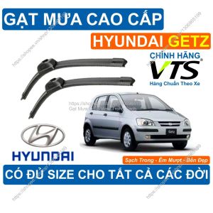 Gạt Mưa A8 Kính Lái Hyundai Getz Cặp Gạt Mưa Kính Lái Hyundai Getz….. Có Đủ Size Cho Các Đời Xe Hyundai Getz…..