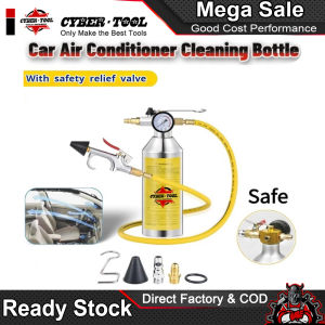 A/c System Clean Tool Set Flush Canister Kit Maintenance Tools connector Car Air conditioning cleaning Tool