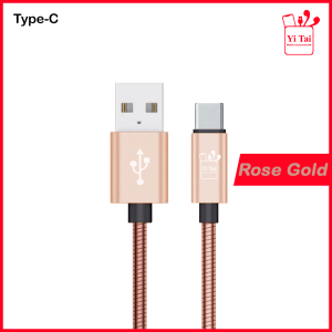 YITAI - Kabel Data Type C Metal Fast Charging