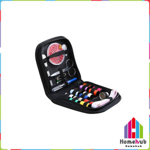 HB 27Pcs/set Portable Sewing Kit Home Craft Knitting Tools Organizer with Needle Case for DIY