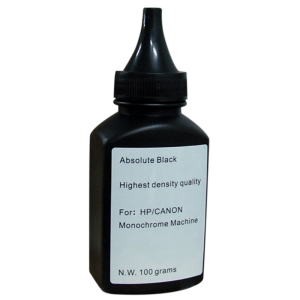 Hp canon laser refill toner Powder 100g premium quality universal toner - Black Bottle