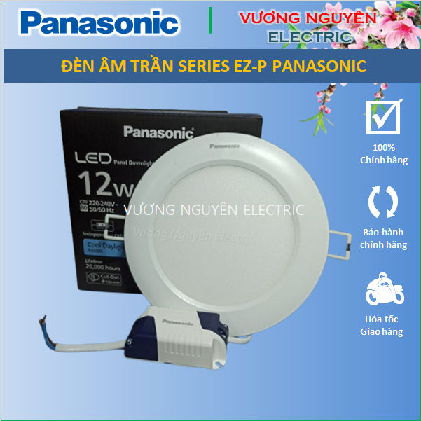 12inchLP／LedZeppelinOsaka,Japan9.29.1971 Đèn Downlight âm trần tròn Panasonic EZ-P 9W/12W ánh sáng Trắng