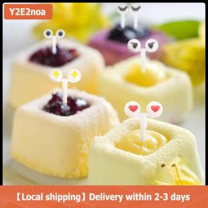 【Local shipping】 Animal Fruit Fork Food Grade Plastic Mini Cartoon Kids Cake Fruit Toothpick Bento Lunch Bento Accessories Party Decoration Gift