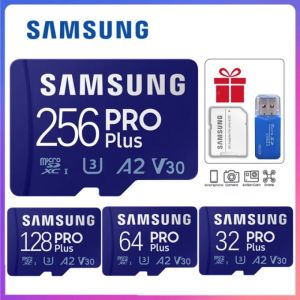 Samsung Plus microSD card flash memory card storage card 128GB 256GB 512GB 1TB mobile tablet TF storage card UHS-I U3 V30 A2 read speed 160MB/s write speed 120MB/s digital camera