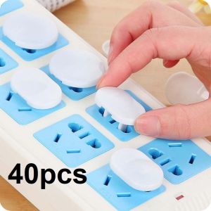 40pcs Socket Protection Cover Sturdy Childproof Socket Cover for Electrical Outlets