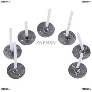 [COD] ZNPNXN 100pcs เทียนแม่พิมพ์ wick TABS เทียนเป็นมิตรกับสิ่งแวดล้อม sustainer ทำให้ผ้าฝ้ายบริสุทธิ์