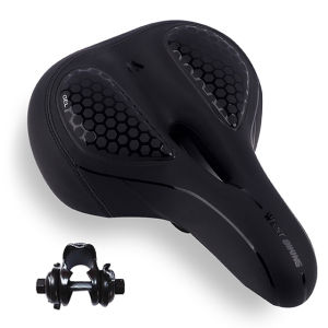 Tây Biking Xe Đạp MTB Yên Xe Với Đèn Hậu Xe Đạp Dày Rộng Thoải Mái Xe Đạp Yên Xe Đạp Gel Yên Xe Đạp Rỗng