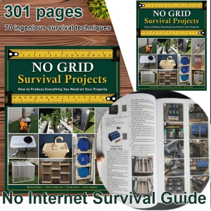 No Grid Survival Project For Everyone Office Workers Adults Students - Self-Sufficiency Food Storage Emergency Preparedness