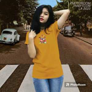 baju kaos atasan oblong leher bulat lengan pendek spandekx