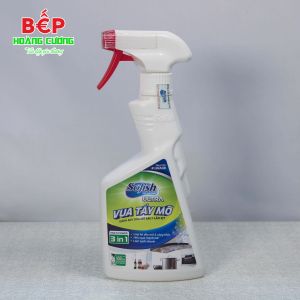 Sofish Tẩy Rửa Xoong Nồi Dạng Xịt – Loại Vết Bẩn Cứng Đầu - Sáng Bóng - An Toàn Cho Tay - Hạn Sử Dụng 3 Năm - Chai Xịt Tiện Lợi