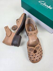 Clrks YC-2063 Strap Block Heels 4cm