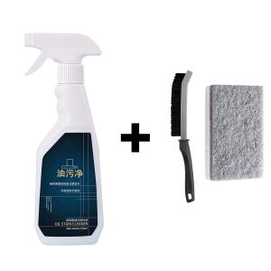 BUY 1 TAKE 2 330ML Oil Stain Remover Dissolves and Removes Oil Stains Quickly Decomposing Stubborn Oil Stains Liquid Cleaner Anti-Bacterial