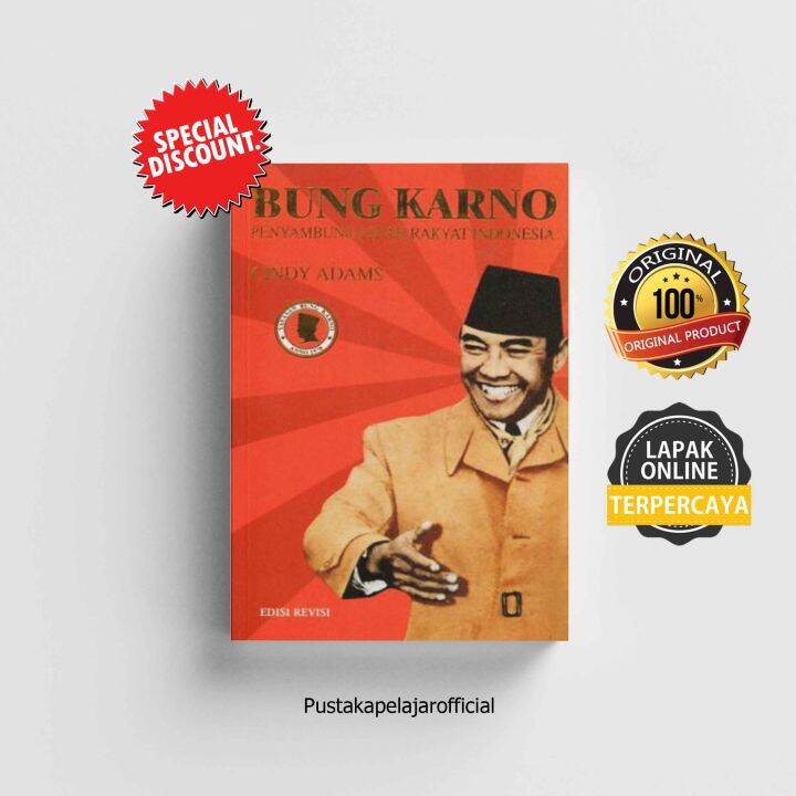 BUKU ORIGINAL Bung Karno Penyambung Lidah Rakyat Indonesia (Edisi ...