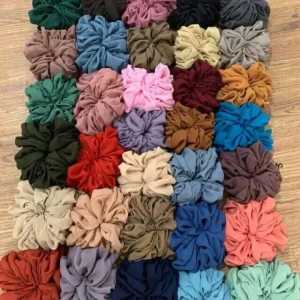 paket usaha scrunchie/ikat rambut cepol hijab(20pcs)